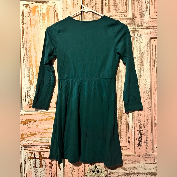 The Children's Place Teal Long Sleeve Dress - Picture 3 of 3